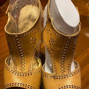 Sole Obsession Sz 8.5M Wedge Sandals GUC 😊😊